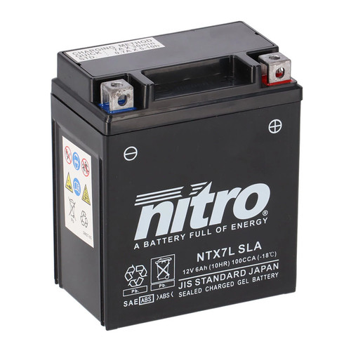 Batteria nitro 12v 6ah per - batteria,