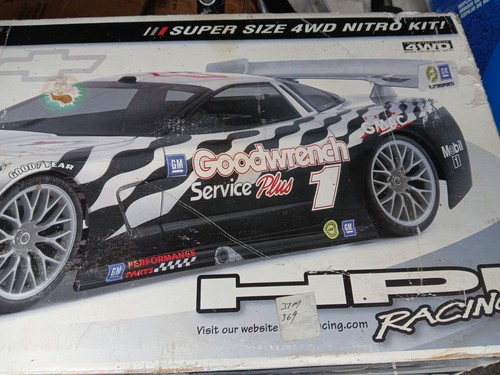 Hpi super nitro rs4 - nitro, corvette